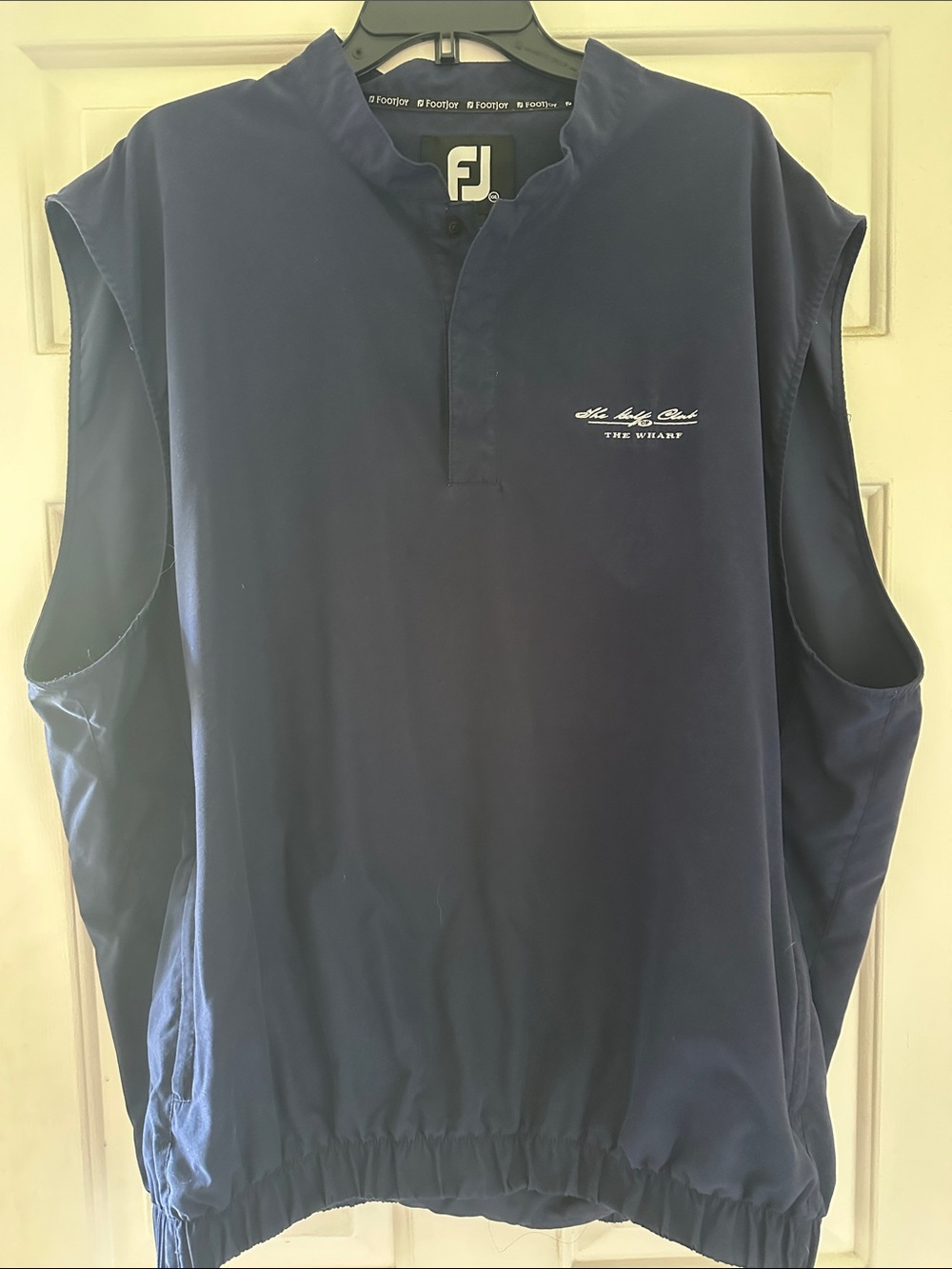 FootJoy Navy Blue Sleeveless Golf Vest